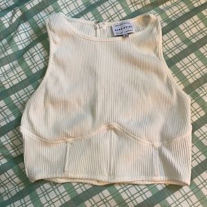 Sabo Skirt Ribbed underwire Demi tank top